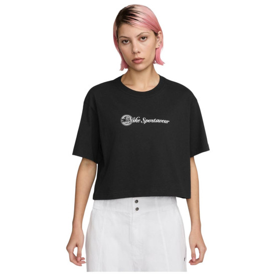 Nike Γυναικεία κοντομάνικη μπλούζα Crop Tee